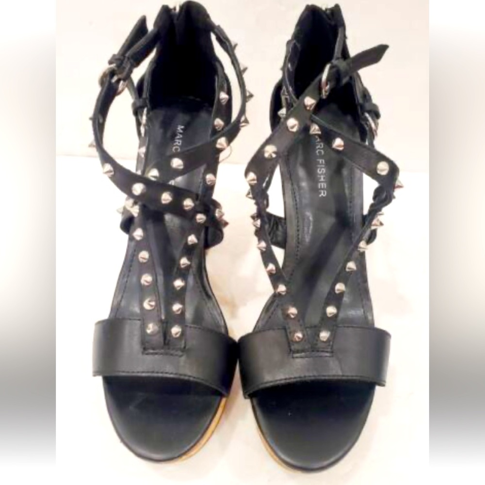 Marc Fisher Lorda Studded Wedges